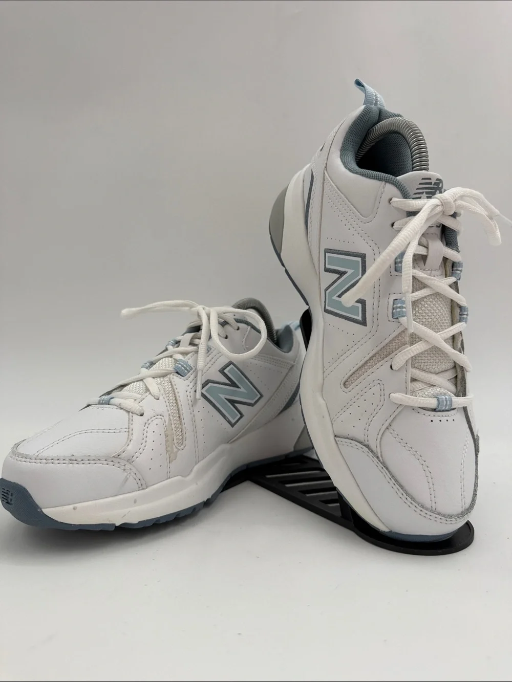 New Balance 608 V5 WX608WB5 White Casual Shoes Sneakers Women's 7.5 D  Mens 6.0D
